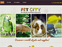 Tablet Screenshot of petcitybradford.co.uk